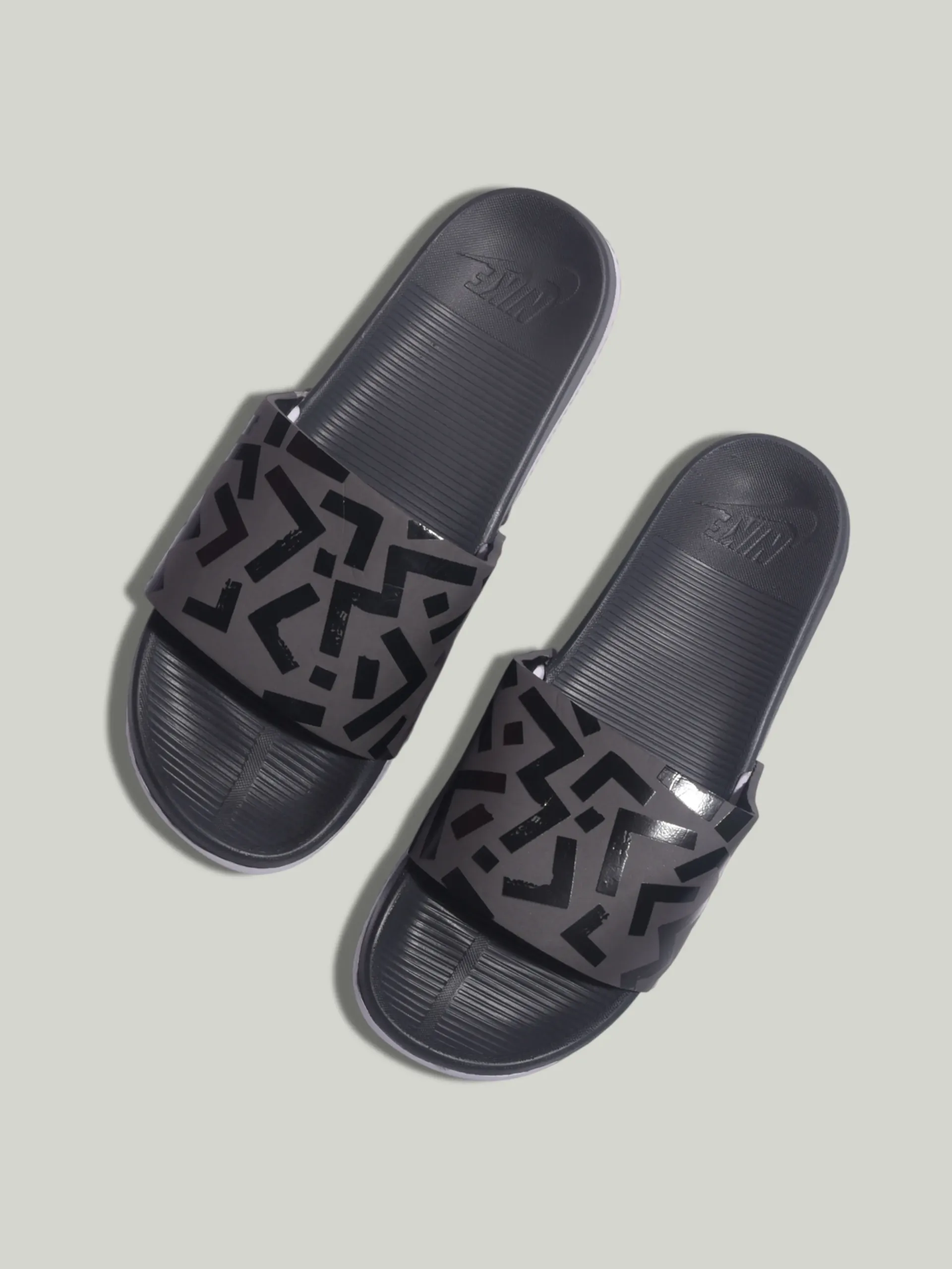 Nike Boston Slides – Grey Sport Edition