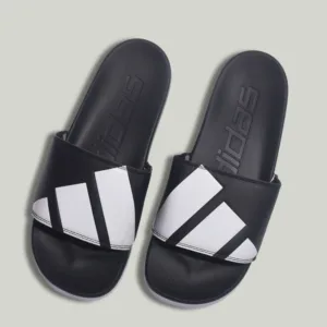 Adidas Slides – Red & Black Classic Edition