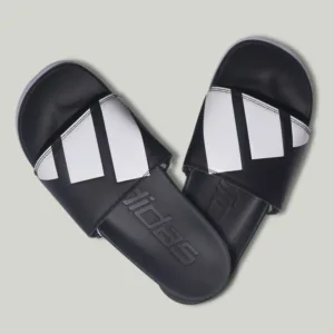 Adidas Slides – Red & Black Classic Edition