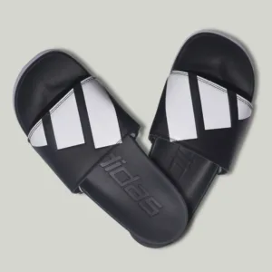 Adidas Slides – Red & Black Classic Edition