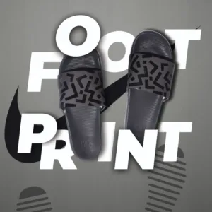 Nike Boston Slides – Grey Sport Edition