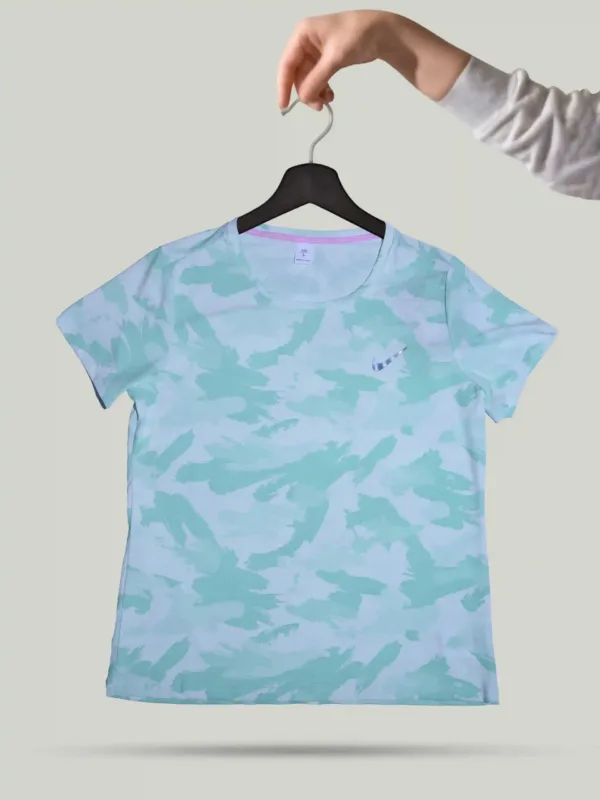 Nike Dri Fit Ladies T-Shirt – Women’s Green Performance Tee