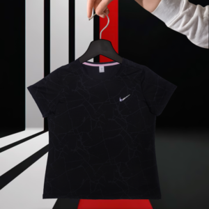 Nike Dri Fit LTS 909 – Women’s Black Performance Tee