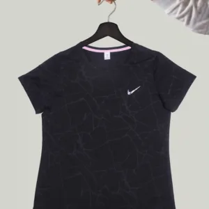 Nike Dri Fit Ladies T-Shirt – Women’s Black Performance Tee