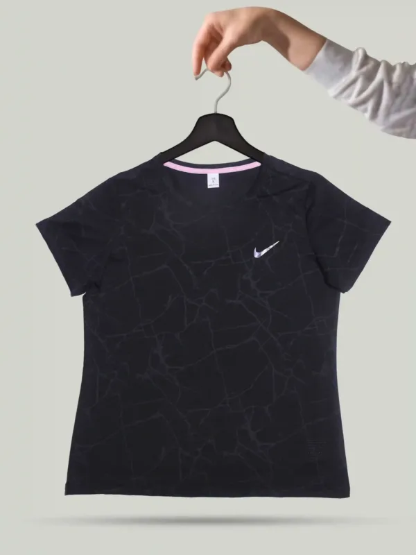 Nike Dri Fit Ladies T-Shirt – Women’s Black Performance Tee