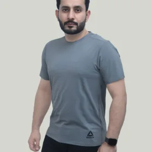 Reebok Dri Fit – Lite Grey Performance T-Shirt