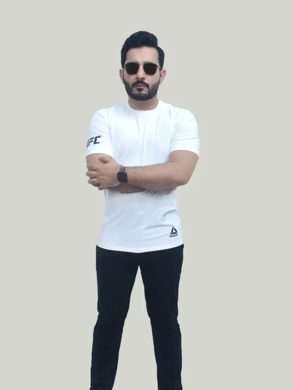 Reebok Dri Fit – White Performance T-Shirt