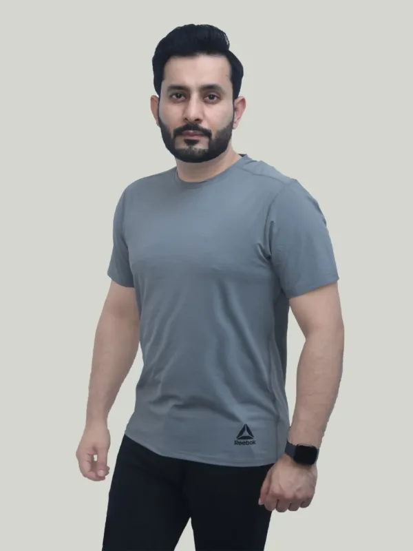 Reebok Dri Fit – Lite Grey Performance T-Shirt