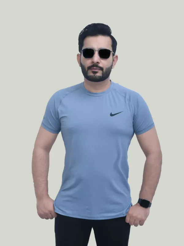 Nike Dri Fit – Blue Performance T-Shirt