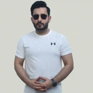 Under Armour Dri Fit – White Performance T-Shirt