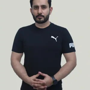 PUMA Dri Fit – Black Performance T-Shirt
