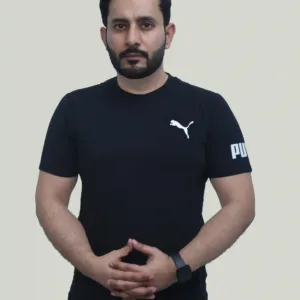 PUMA Dri Fit – Black Performance T-Shirt