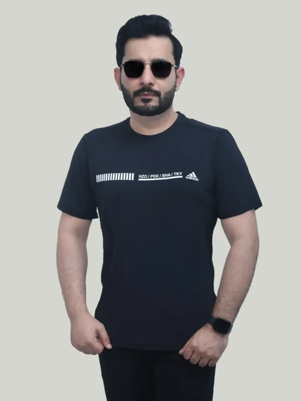 ADI Dri Fit – Black Performance T-Shirt