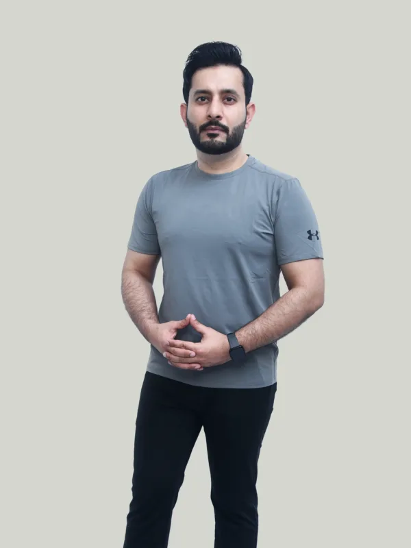 Under Armour Dri Fit – Lite Grey Performance T-Shirt