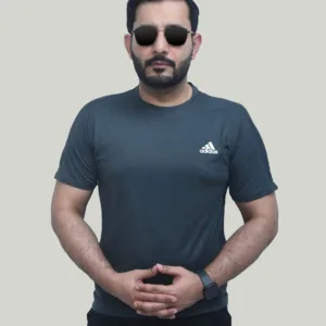 ADI Dri Fit – Grey Performance T-Shirt
