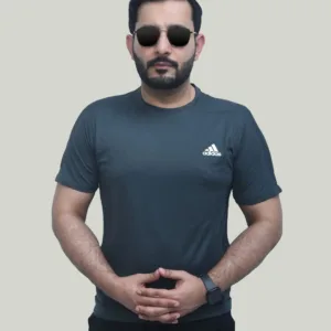 ADI Dri Fit – Grey Performance T-Shirt