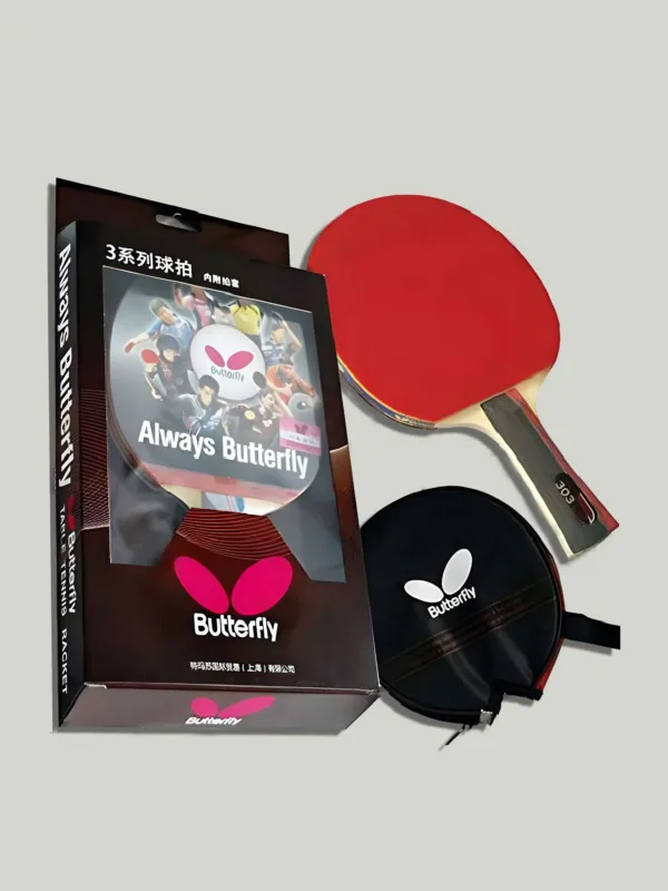 Butterfly Table Tennis Racket – Black Box