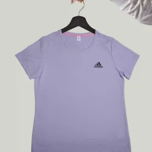 Adidas Dri Fit Ladies T-Shirt – Women’s Lilac Performance Tee