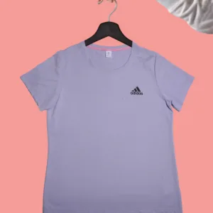 Adidas Dri Fit Ladies T-Shirt – Women’s Lilac Performance Tee