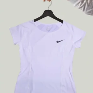 Nike Dri Fit Ladies T-Shirt – Women’s White Performance Tee