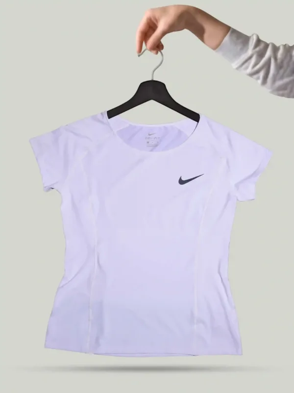 Nike Dri Fit Ladies T-Shirt – Women’s White Performance Tee