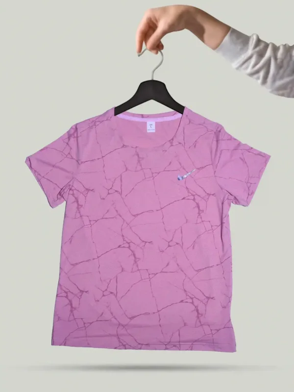 Nike Dri Fit Ladies T-Shirt – Women’s Pink Performance Tee