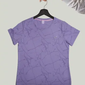 Nike Dri Fit Ladies T-Shirt – Women’s Purple Performance Tee