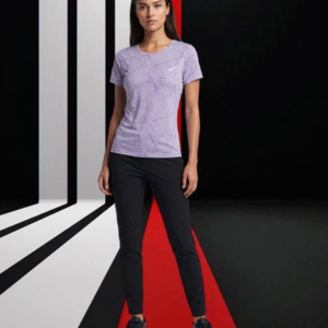 Nike Dri Fit LTS 909 – Women’s Purple Performance Tee