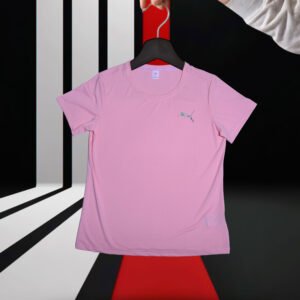 Puma Dri-Fit LTS 905 – Peach Performance Training Tee