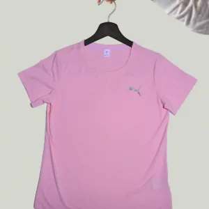 Puma Dri-Fit Ladies T-shirt– Peach Performance Training Tee