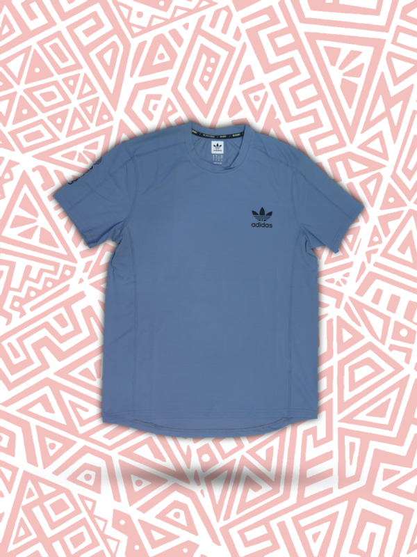 ADI Dri Fit  – Blue Performance T-Shirt