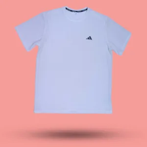 Adidas Dri-Fit T-Shirt – White Performance Training Tee