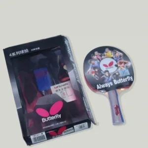 Butterfly Table Tennis Racket – Black Box
