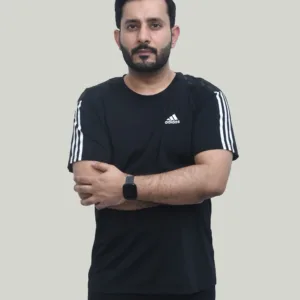 ADI Dri Fit – Black Performance T-Shirt