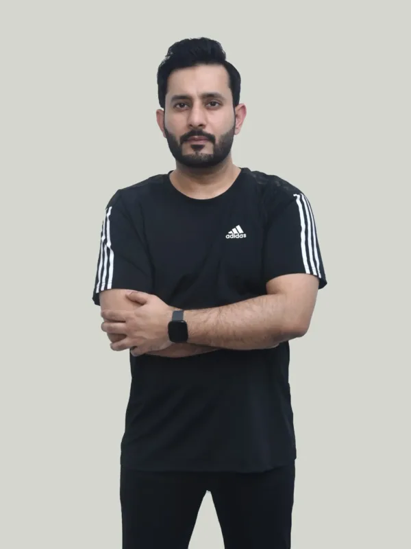 ADI Dri Fit – Black Performance T-Shirt