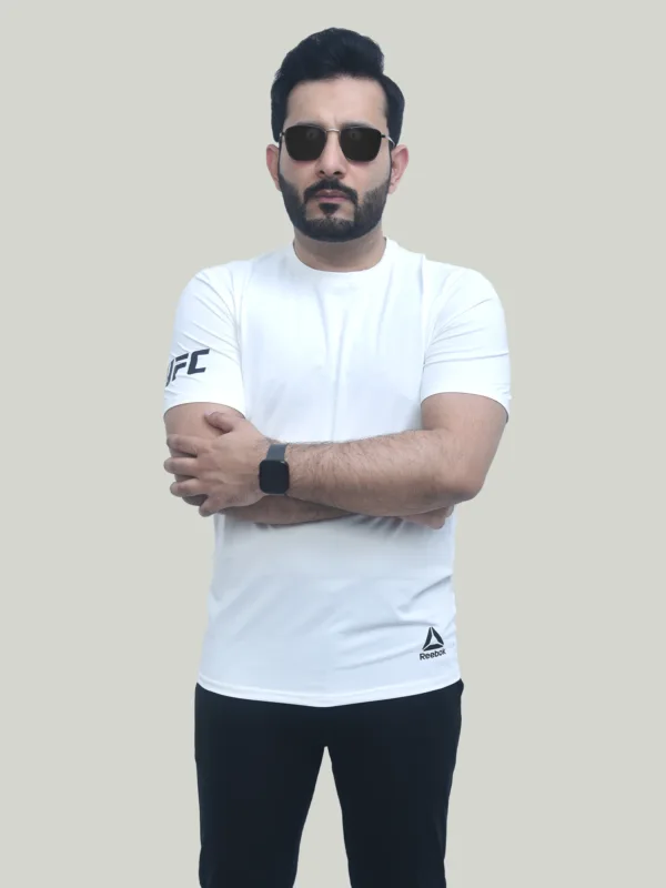 Reebok Dri Fit – White Performance T-Shirt