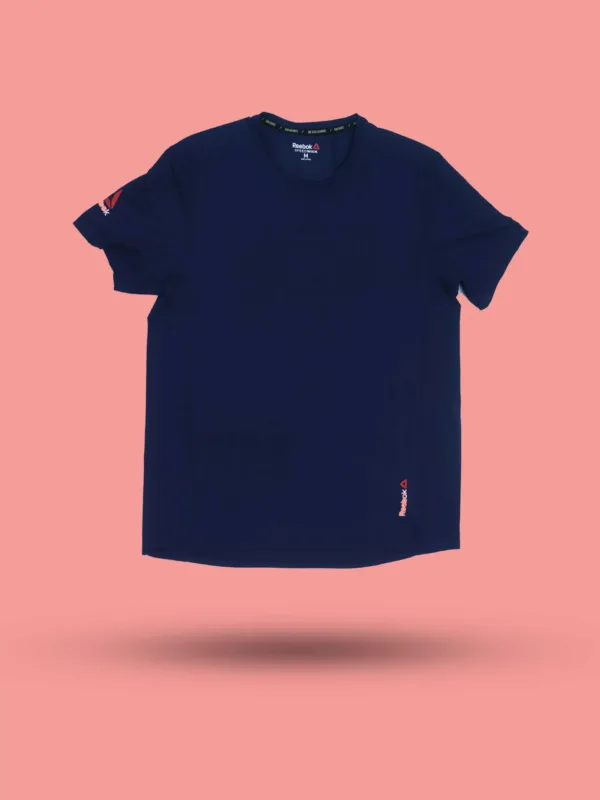 Reebok Dri-Fit T-shirt – Navy Blue Performance Training Tee