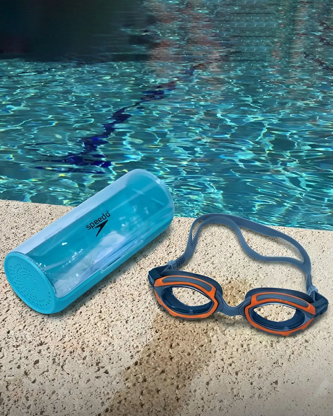 Speedo Swimming Goggles – Grey & Blue