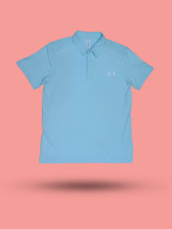 Under Armour Collar Dri-Fit T-shirt – Sea Green Performance Polo