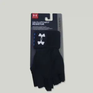 Under Armour Gym Gloves – Black (Medium & Large)