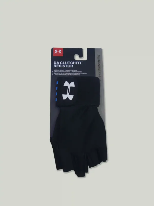 Under Armour Gym Gloves – Black (Medium & Large)