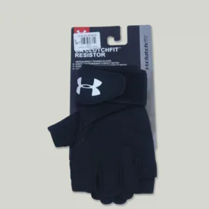 Under Armour Gym Gloves – Black (Large)