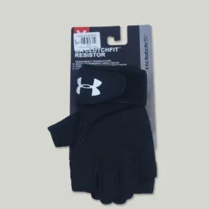 Under Armour Gym Gloves – Black (Large)