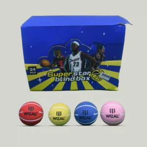 Wizal Rubber Ball – Multi-Color