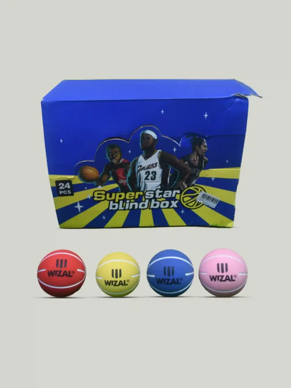 Wizal Rubber Ball – Multi-Color