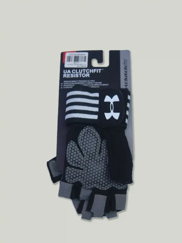 Under Armour Gym Gloves – Grey (Large)
