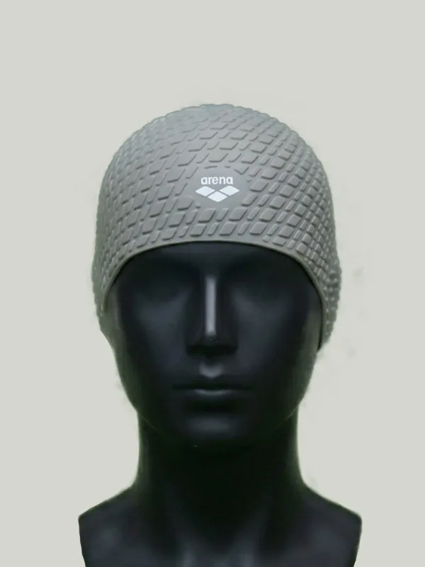 Arena Original Dotted Swimming Cap – Silicone Grey