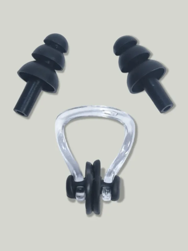 Silicone Ear Plugs with Storage Box – Black