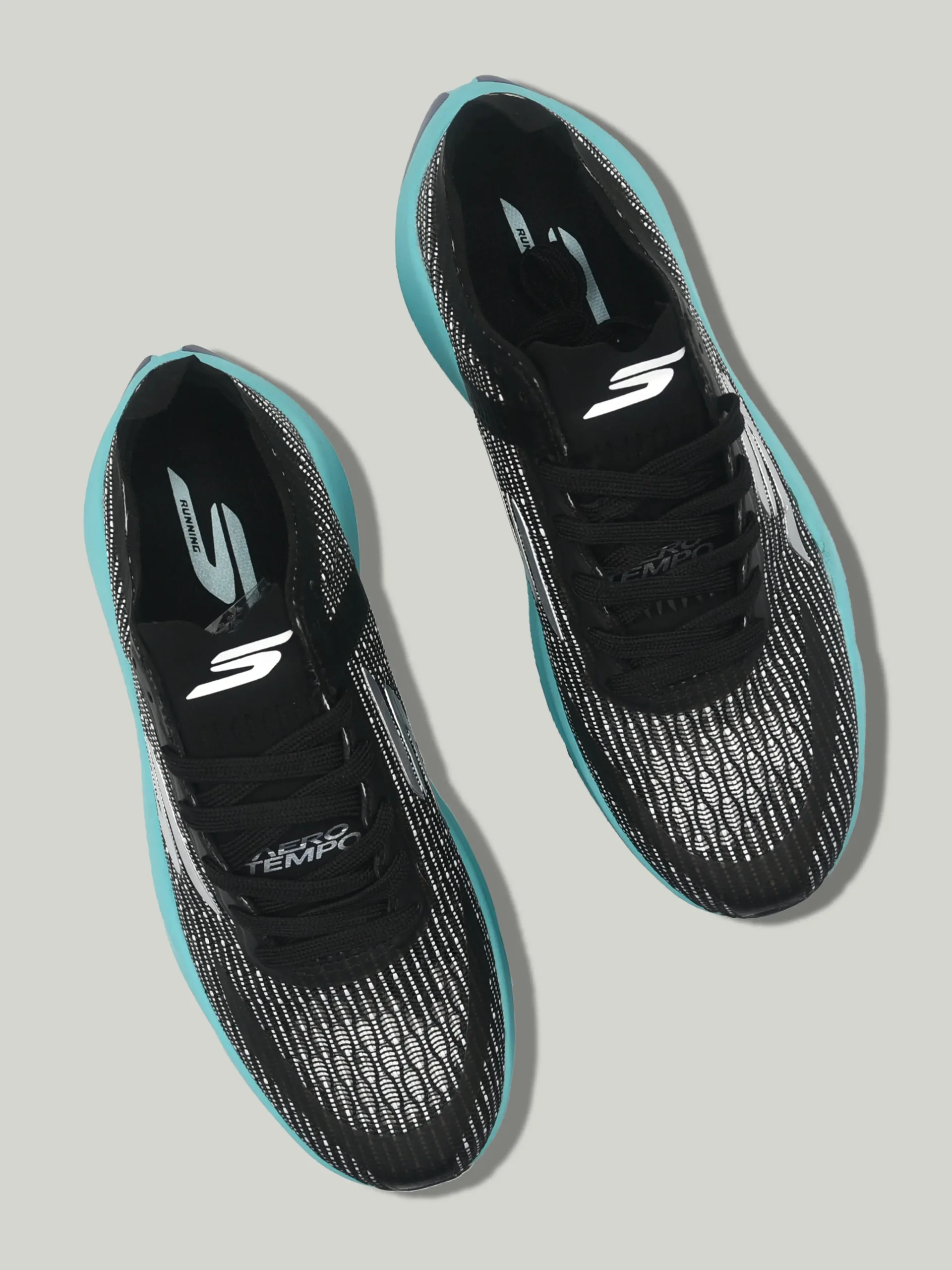Skechers-Aero-Tempo-Grey-&-Torqoise-3