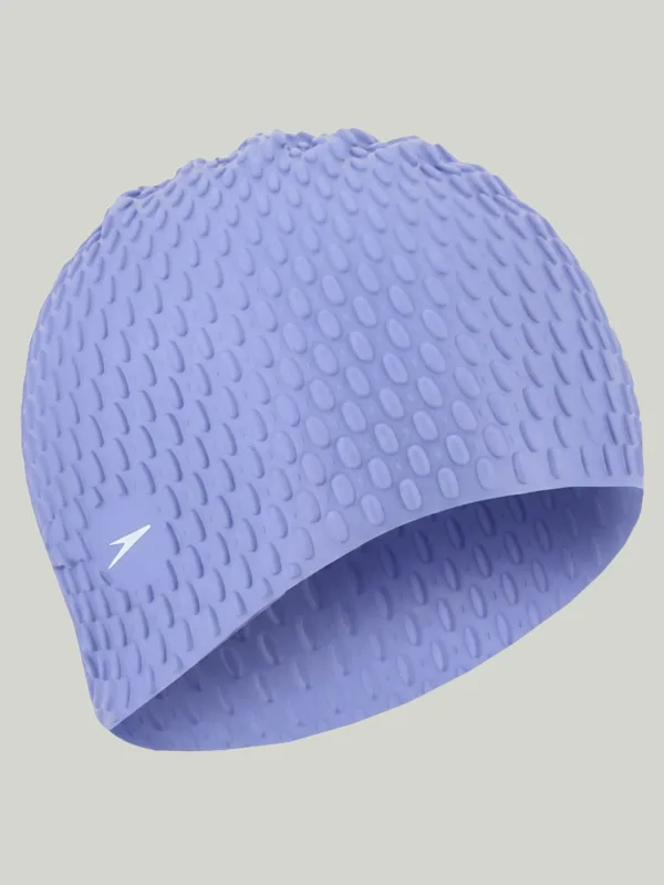 Speedo Original Dotted Long Swimming Cap – Silicone - Lilac